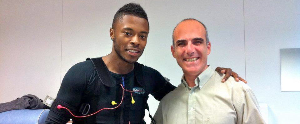 Michel Bastos et Miha Bodytec